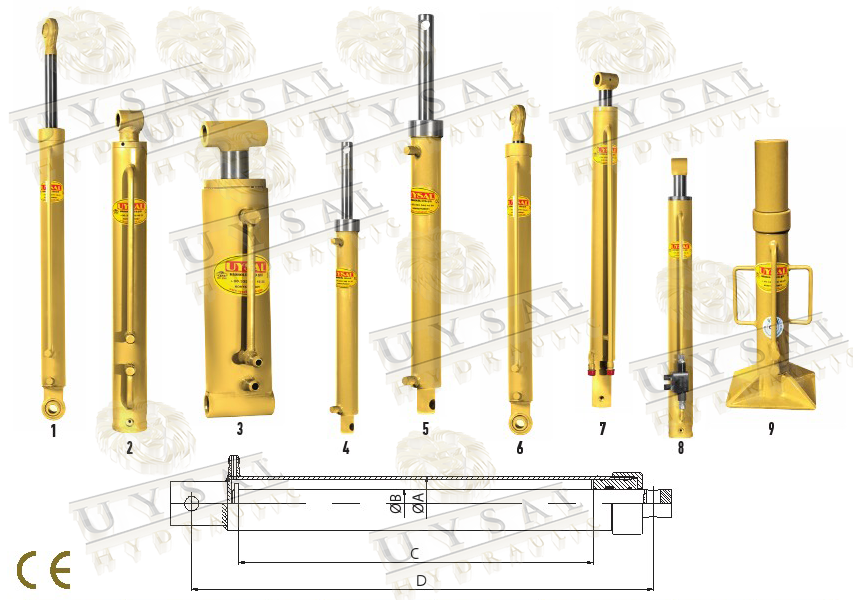 Duplex Hydraulic Cylinders