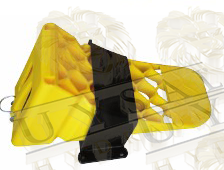 Tekerlek Takozu Plastik