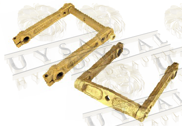 Frezeli Küçük Fren Kolu Takım